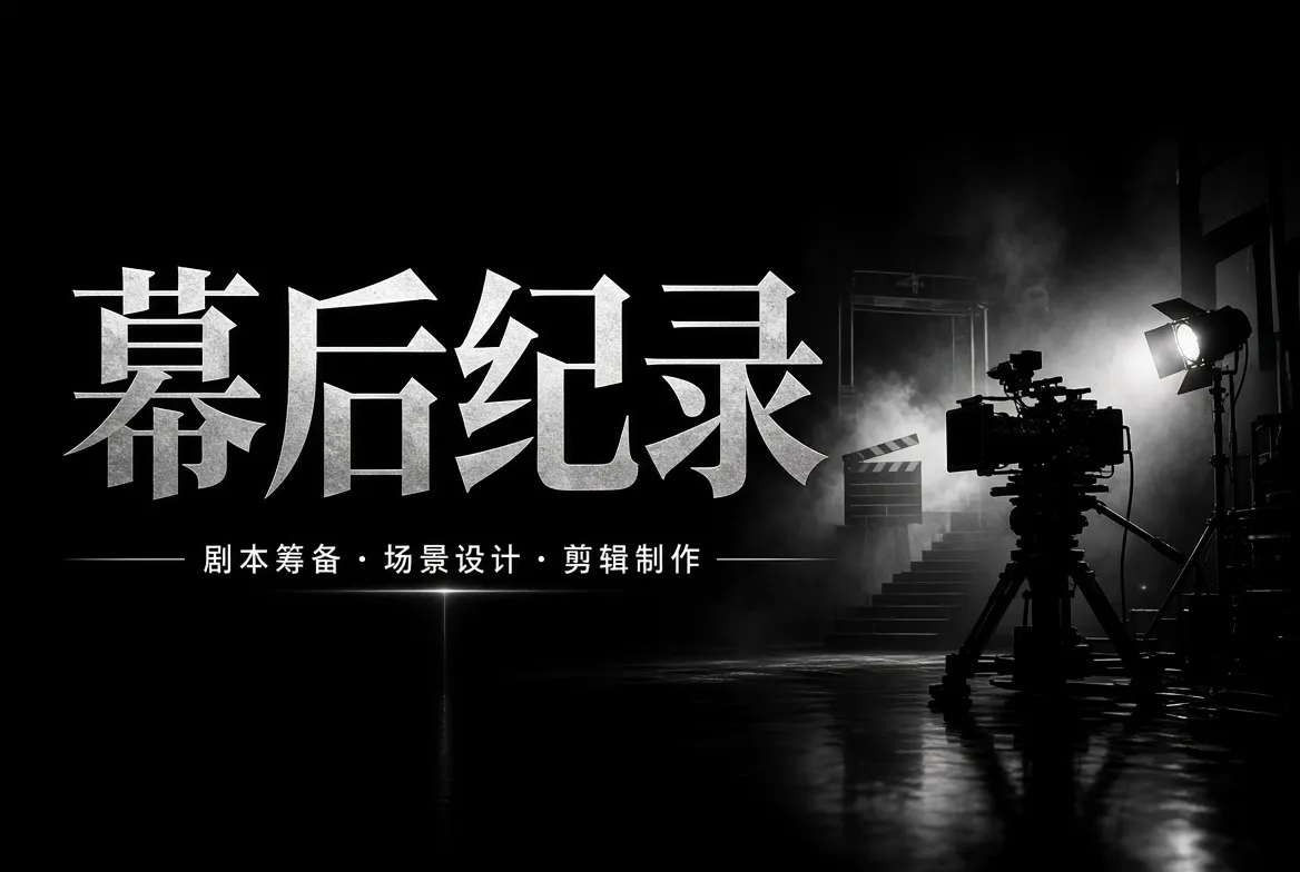 影视幕后制作过程视觉